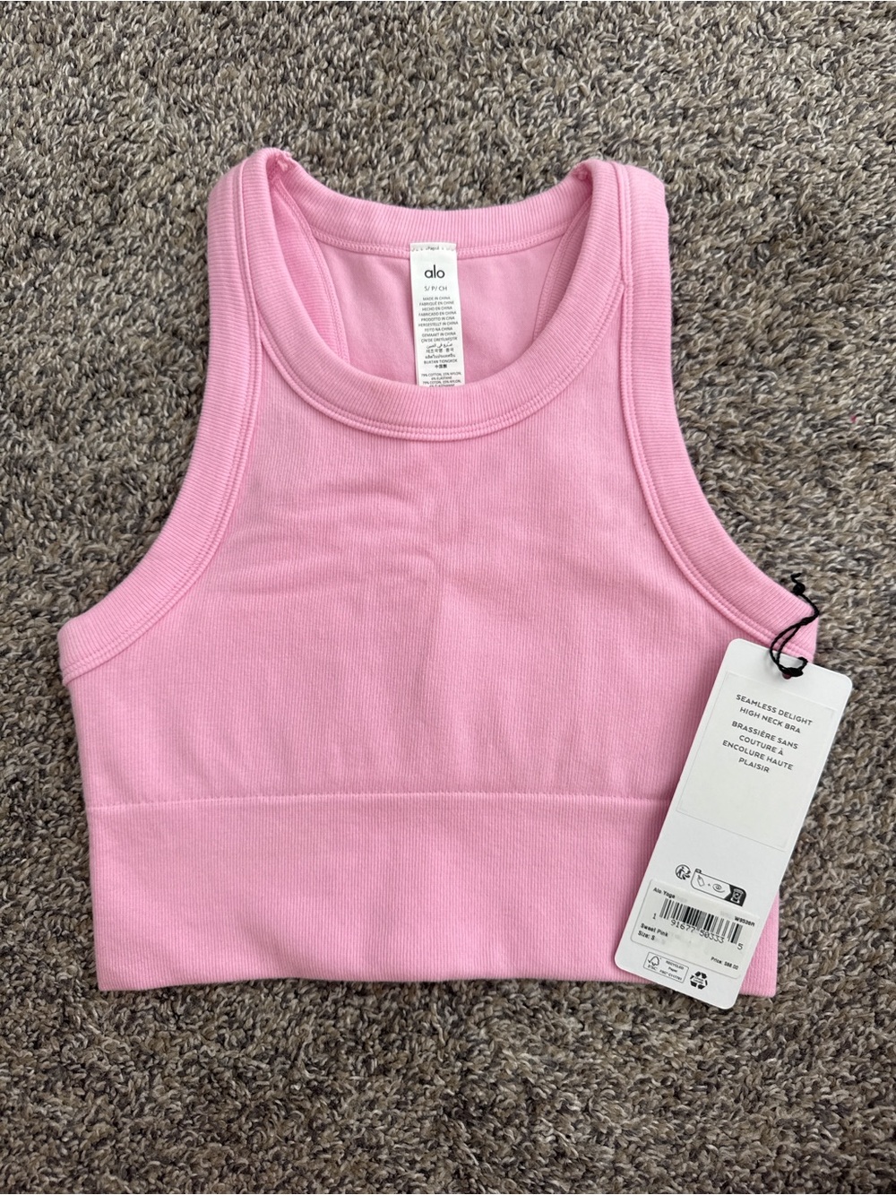 ALO Yoga Seamless Delight High Neck Bra